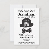 Zal je mijn Ring Bearer stijl zijn? Kaart (Voorkant)