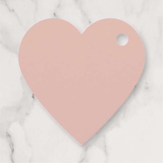 Zal je mijn Valentijn roze hart geschenk Bedankjes Labels (Achterkant)