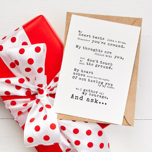 Zal je mijn Valentijn-unieke puzzel onthullen lief Kaart