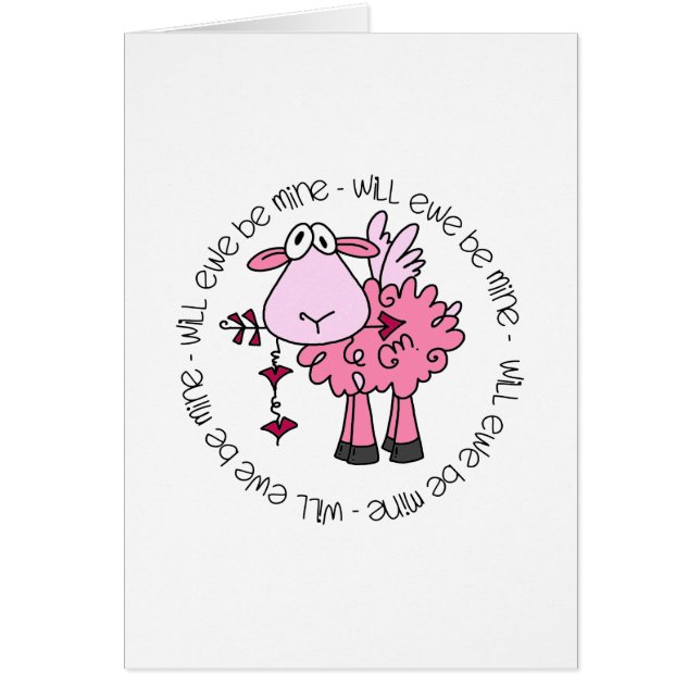 Zal je mijn Valentijn zijn? (Voorkant)