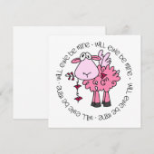 Zal je mijn Valentijn zijn? Feestdagenkaart (Voorkant / Achterkant)