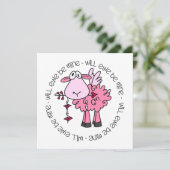 Zal je mijn Valentijn zijn? Feestdagenkaart (Staand voorkant)