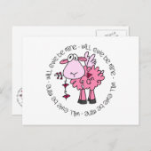 Zal je mijn Valentijn zijn? Feestdagenkaart (Voorkant / Achterkant)