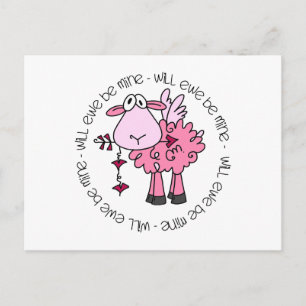 Zal je mijn Valentijn zijn? Feestdagenkaart