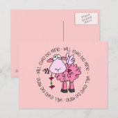 Zal je mijn Valentijn zijn? Feestdagenkaart (Voorkant / Achterkant)