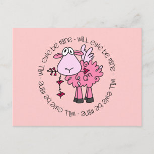 Zal je mijn Valentijn zijn? Feestdagenkaart