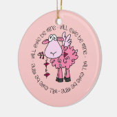 Zal je mijn Valentijn zijn? Keramisch Ornament (Links)