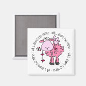 Zal je mijn Valentijn zijn? Magneet (Voorkant / Achterkant)