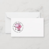 Zal je mijn Valentijn zijn? Notitiekaartje (Achterkant)