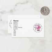 Zal je mijn Valentijn zijn? Notitiekaartje (Voorkant / Achterkant in situ)