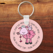 Zal je mijn Valentijn zijn? Sleutelhanger (Voorkant)