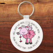 Zal je mijn Valentijn zijn? Sleutelhanger (Voorkant)