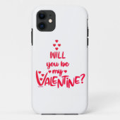 ZAL JE MIJN VALENTIJN ZIJN? Valentijnsdag cadeau? Case-Mate iPhone Case (Achterkant)