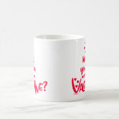 ZAL JE MIJN VALENTIJN ZIJN? Valentijnsdag cadeau? Koffiemok (Center)