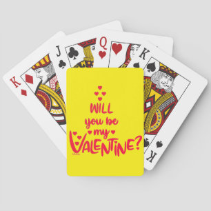 ZAL JE MIJN VALENTIJN ZIJN? Valentijnsdag cadeau? Pokerkaarten