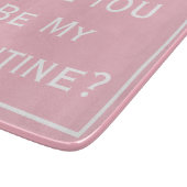 Zal je mijn Valentijnse directie zijn? Snijplank (Hoek)