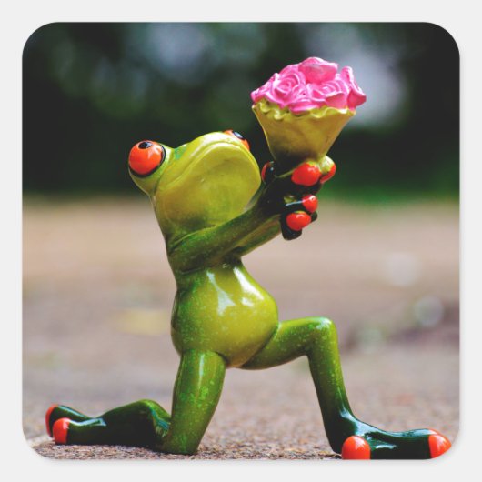 Zal je mijn.... vierkante sticker (Voorkant)