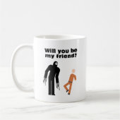 Zal je mijn vriend zijn, grappige SCP-Mok? Koffiemok (Links)