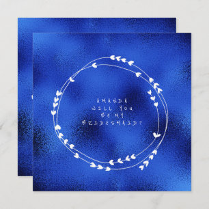 Zal je mijn witte ruitglas zijn? kaart