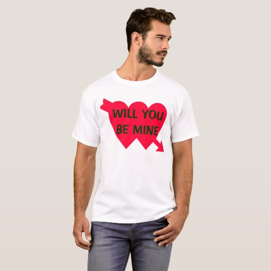 ZAL JE MINE ZIJN? T-SHIRT (Voorkant volledig)