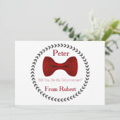 Zal je m'n Stropdas zijn? Kaart (Staand voorkant)