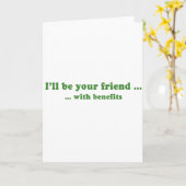 ZAL JE VRIEND ZIJN MET VOORDELEN KAART (Gele Bloem)