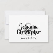 Zal jij mijn beste kaartje zijn? RSVP kaartje (Achterkant)