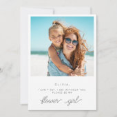 Zal Jij Mijn Bloemenmeisje Zijn Kaart (Voorkant)