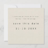 Zal jij mijn Bridesmaid artiest zijn die je downlo Aankondiging (Achterkant)