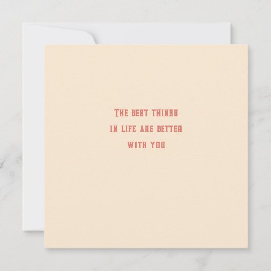 Zal Jij Mijn Valentijn Konijnen Koppel Zijn Kaart (Achterkant)