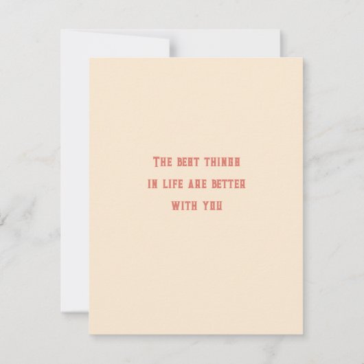 Zal Jij Mijn Valentijn Konijnen Koppel Zijn Notitiekaartje (Achterkant)