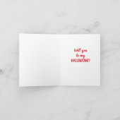 ZAL "JIJ" "MIJN" VALENTIJN ZIJN KAART (Binnen)