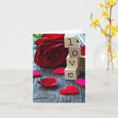 ZAL "JIJ" "MIJN" VALENTIJN ZIJN KAART (Gele Bloem)
