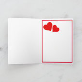 Zal jij mijn Valentijn zijn? Kaart (Binnen)