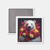 Zal jij mijn Valentijn zijn? Magneet (Voorkant / Achterkant)