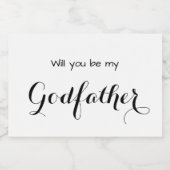 Zal jij mijn verdomde kaarsenlabel worden? voedselcontainer etiket (Enkel label)