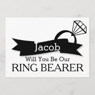 Zal jij onze Ring Bearer worden? Kaart