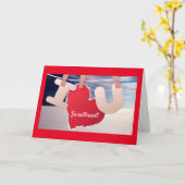 **ZAL "JULLIE" MARRY "ME" (IK HOOP VAN U) KAART (Gele Bloem)