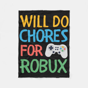 Zal Klusjes Doen Voor Gamer Bucks Gaming Videospel Fleece Deken