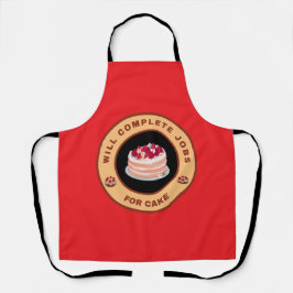 Zal klussen klaren voor Cake Schort