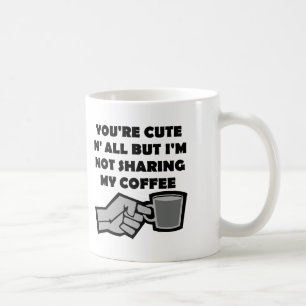 Zal Mijn Koffie Niet Delen Grappige Mok of Reis Mo