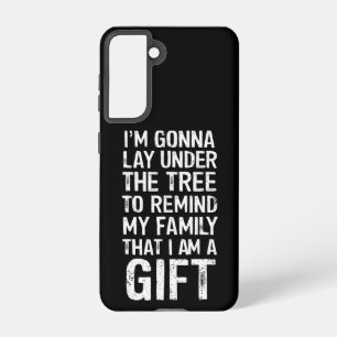 Zal onder de kerstboom liggen Kerstmis Familie Cad Samsung Galaxy Hoesje