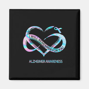 Zal onthouden voor u Alzheimerheimer Awareness Cu Magneet