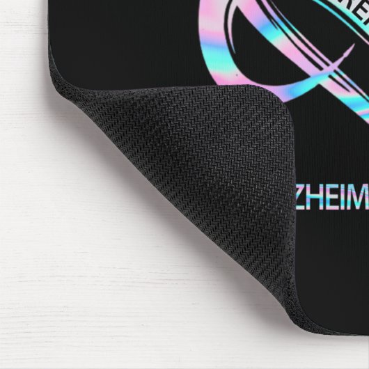 Zal onthouden voor u Alzheimerheimer Awareness Cu Muismat (Hoek)