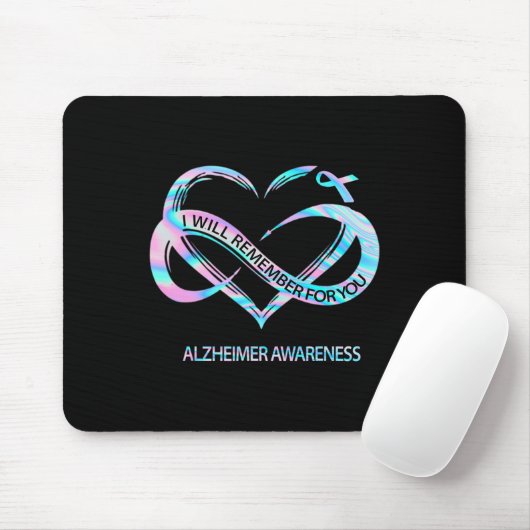 Zal onthouden voor u Alzheimerheimer Awareness Cu Muismat (Met muis)