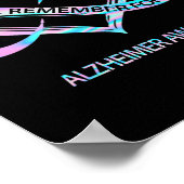 Zal onthouden voor u Alzheimerheimer Awareness Cu Poster (Hoek)