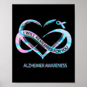 Zal onthouden voor u Alzheimerheimer Awareness Cu Poster (Voorkant)