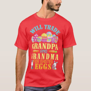 Zal opa en oma ruilen voor paaseieren Hap T-shirt