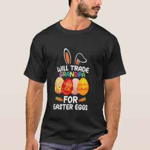 Zal Opa Ruilen Voor Paaseieren Grappig Pasen T-shirt