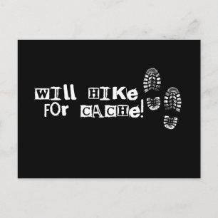 Zal ophelderen voor cache! briefkaart